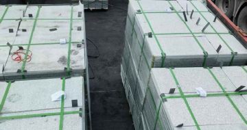 天水 芝麻白3公分火烧成品-发货