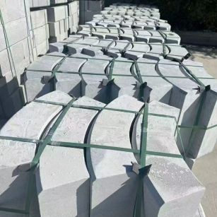 天水 芝麻灰弧形路沿石