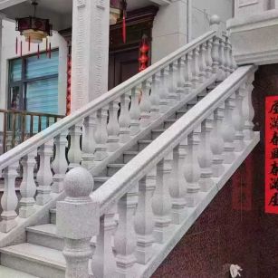 天水 天然石材 阳台庭院护栏、栏杆