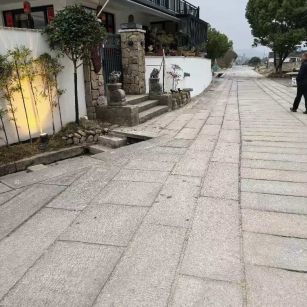 天水仿古石铺装效果