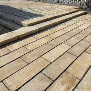 天水仿古石铺装效果