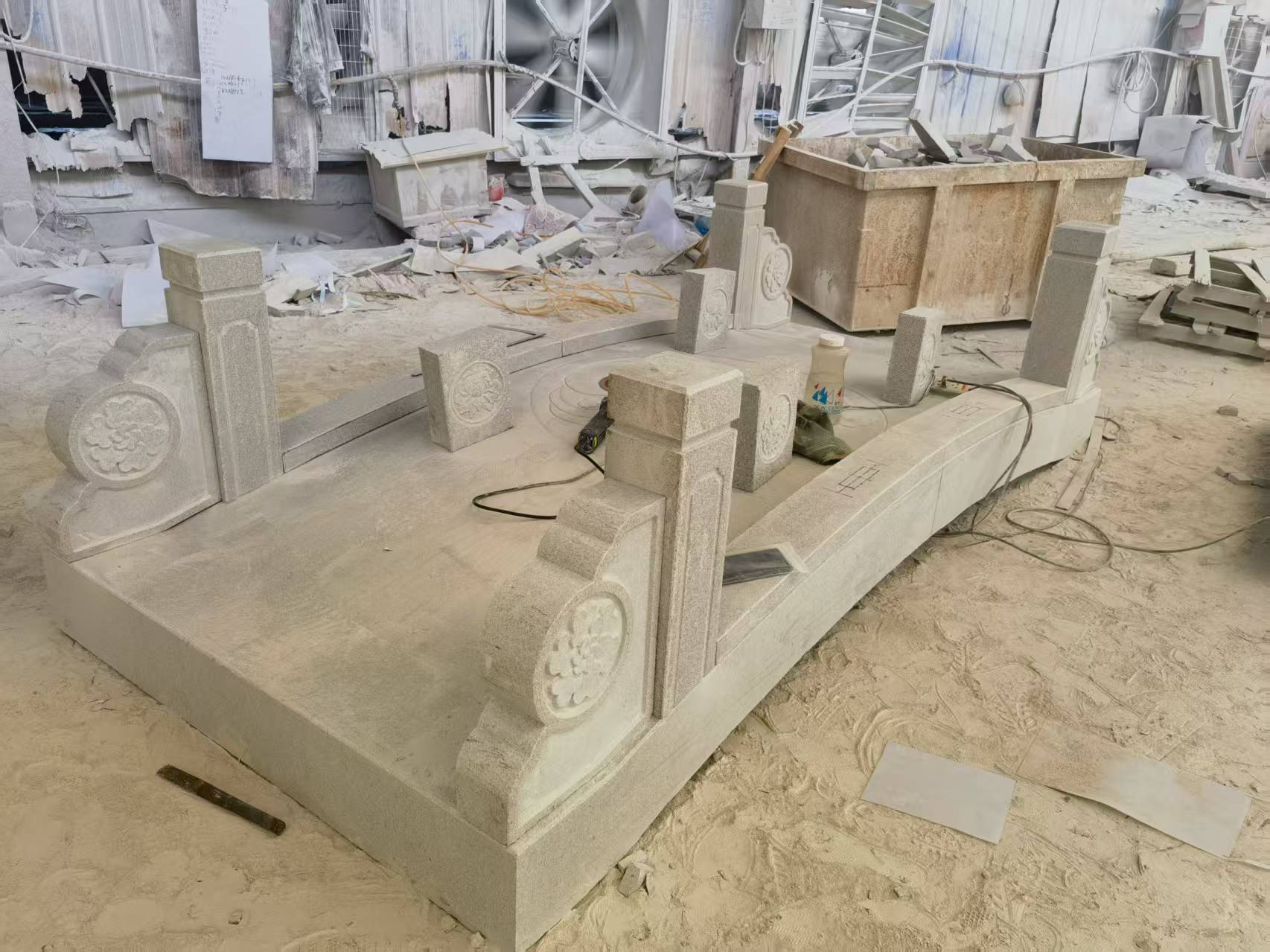 天水 芝麻灰火烧面石桥-拼装