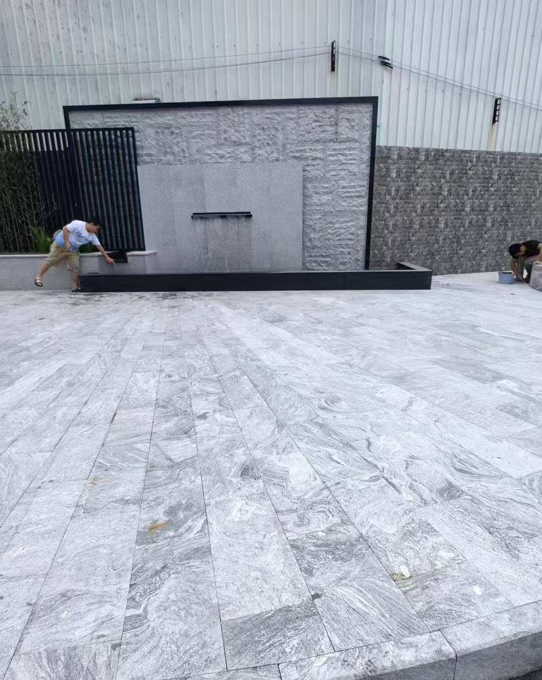 天水 浪淘沙铺装效果