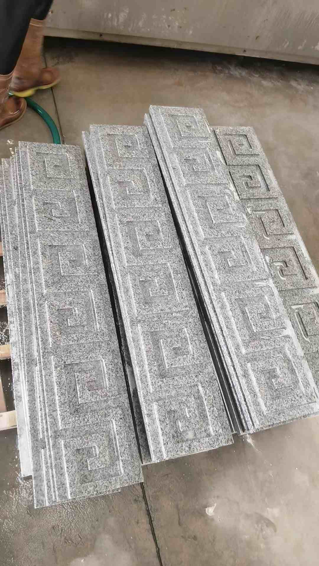 天水 别墅回纹线条，雕刻