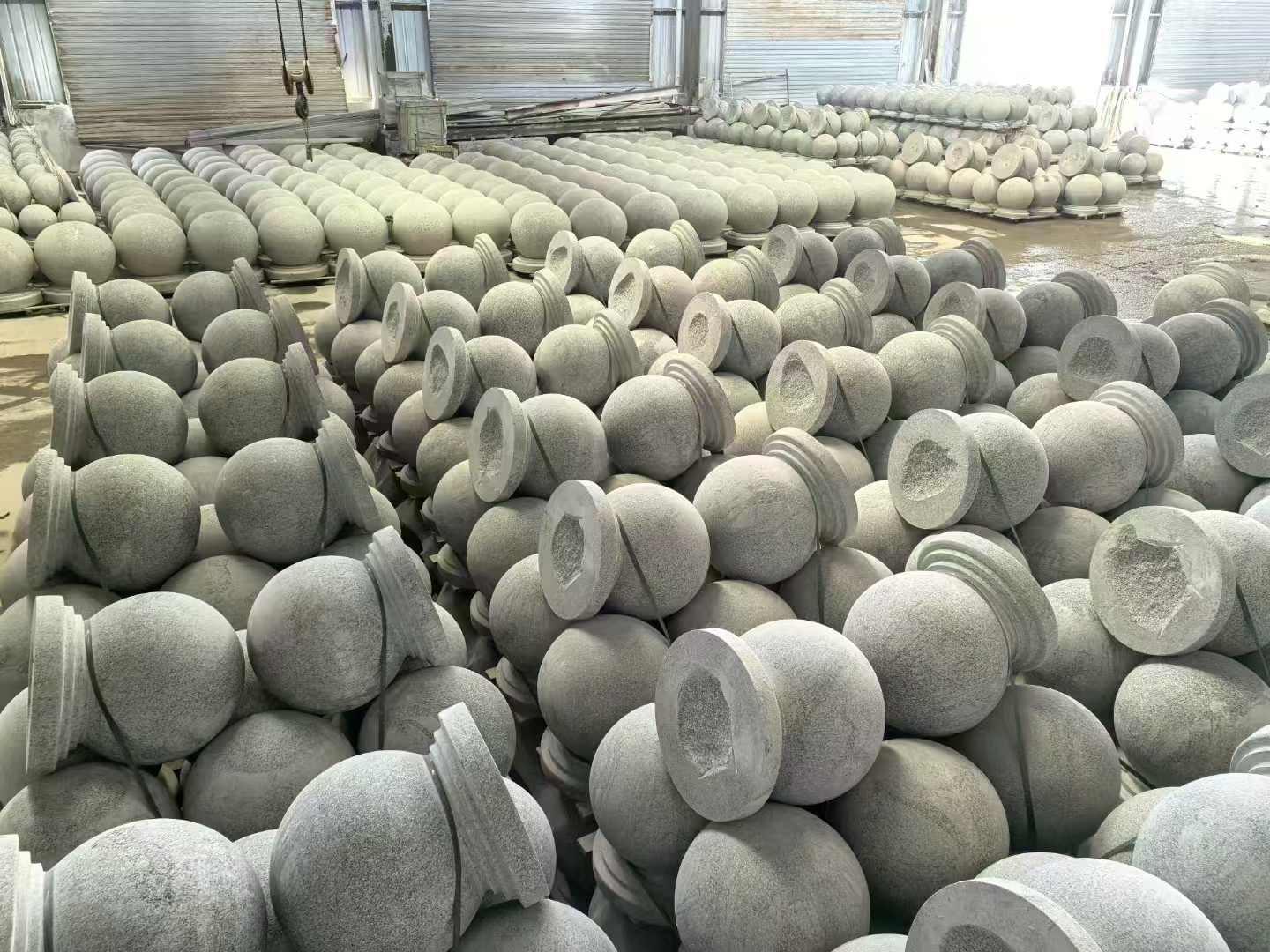 天水石材挡车球