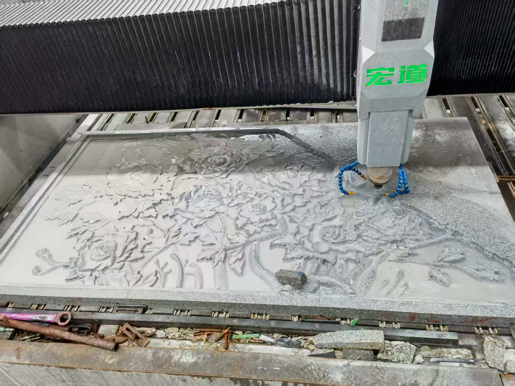 天水 别墅墙面石材雕刻