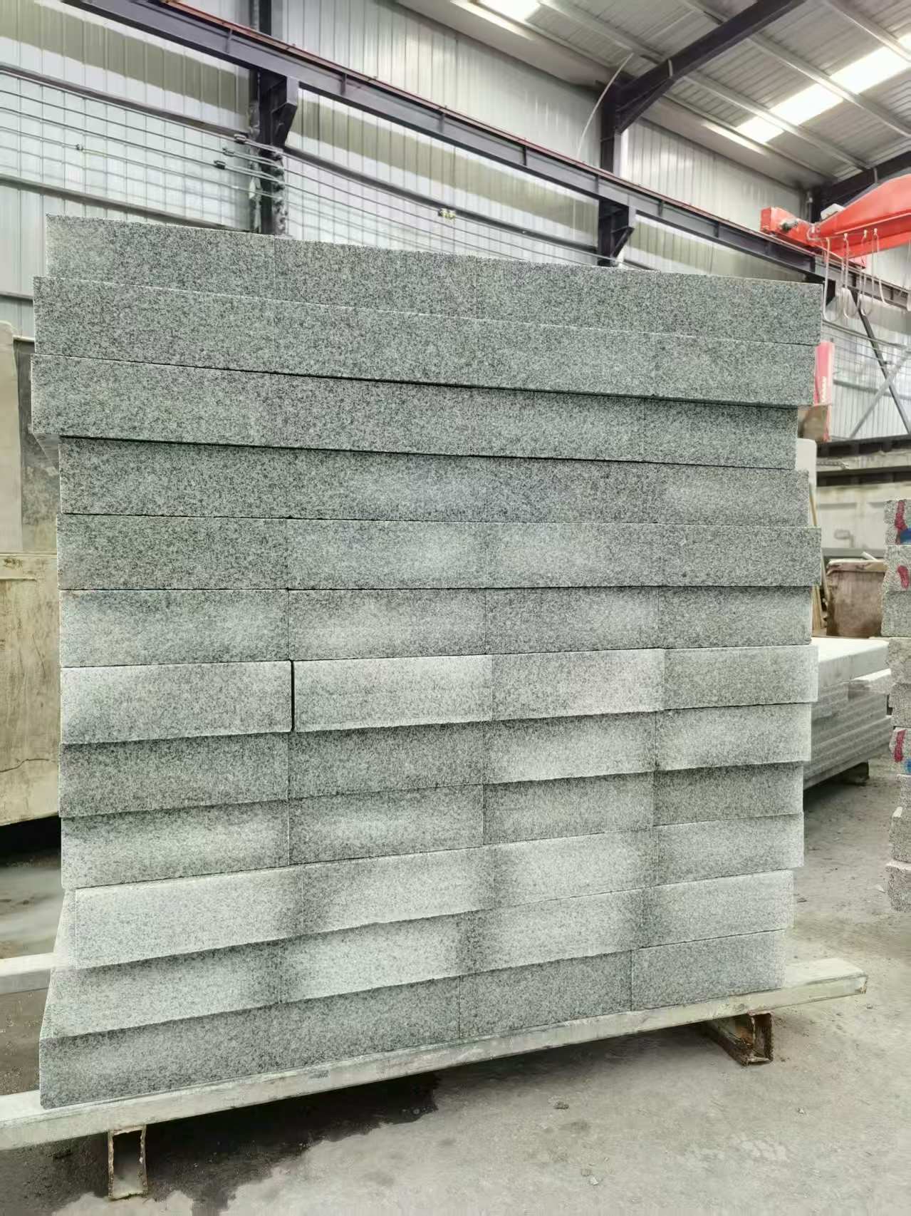 天水 芝麻白10公分300*600广场地铺,A料定制,尺寸标准,厚薄均匀